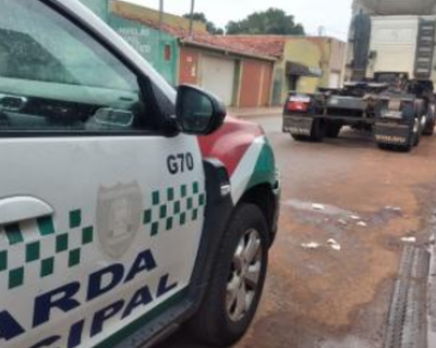 Idosa  atropelada por caminho no bairro Construmat em Vrzea Grande