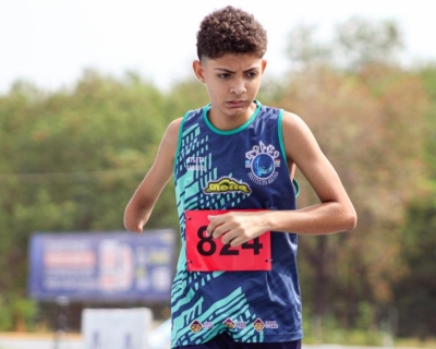 Jovem cuiabano  destaque brasileiro no atletismo nas Paralmpiadas Escolares