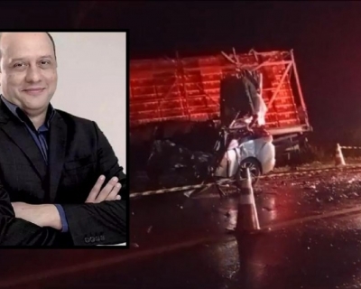 Diretor de rdio morre em grave acidente na BR-163 em Sorriso