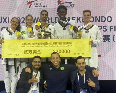 Seleo Brasileira de Taekwondo conquista bicampeonato mundial na China