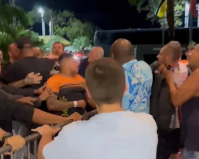 Hotel do Corinthians tem confus�o e xingamentos a Duilio ap�s derrota em Fortaleza