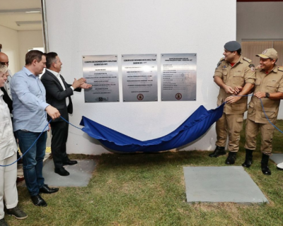 Governo de Mato Grosso inaugura 5 Batalho dos Bombeiros em Sorriso
