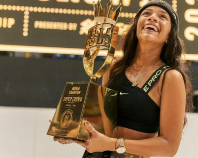 Rayssa Leal conquista tricampeonato mundial de Skate Street em So Paulo