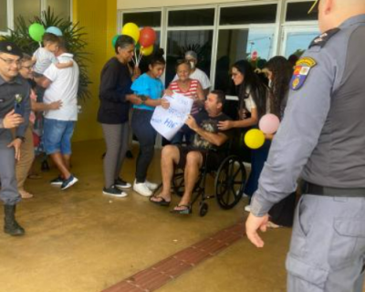 Sargento ferido em ataque no interior de Mato Grosso recebe alta aps 11 dias de recuperao ​
