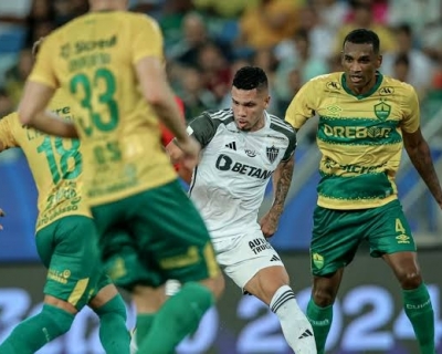 Atl�tico-MG domina Cuiaba na Arena Pantanal