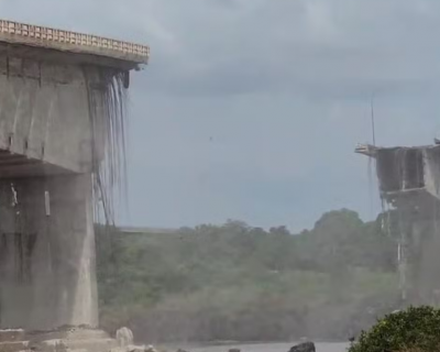 Desabamento de ponte entre Maranho e Tocantins deixa um morto e dois feridos