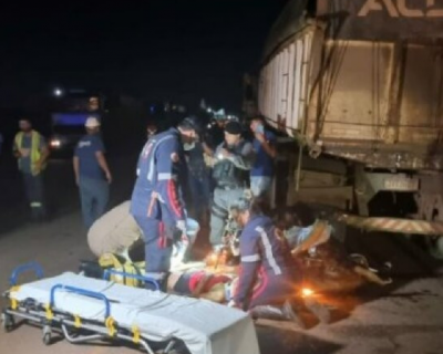 Jovem motociclista morre aps coliso com caminho estacionado irregularmente em Rondonpolis