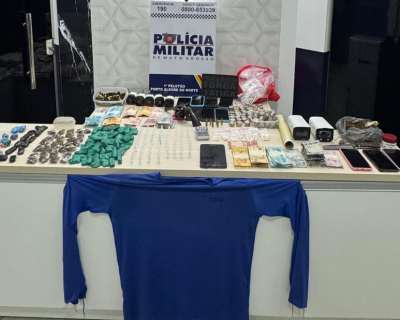 PM prende oito membros de faco criminosa por ataques a cmeras de vigilncia em Porto Alegre do Norte