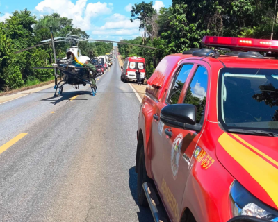 Acidente na BR-070 deixa uma pessoa morta e outra ferida em Pocon