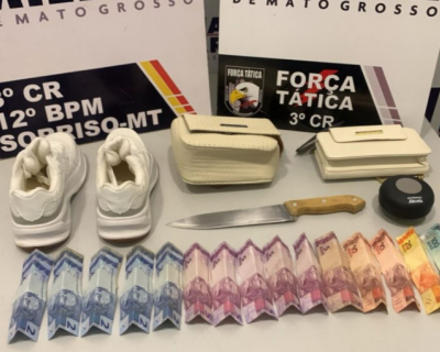 Homem � preso ap�s furtar loja em Sorriso; a��o foi registrada por c�mera de seguran�a