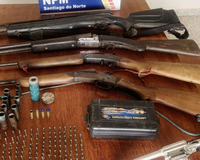 PM prende homem por crcere privado, estupro e posse ilegal de armas em Paranatinga