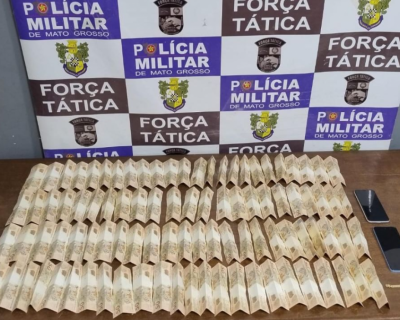 Polcia Militar prende suspeito de estelionato em Rondonpolis durante Operao Tolerncia Zero