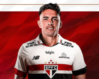So Paulo FC anuncia a contratao do lateral-esquerdo Enzo Daz