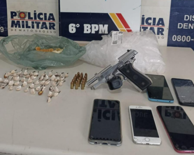 Pol�cia Militar prende tr�s membros de fac��o criminosa em C�ceres