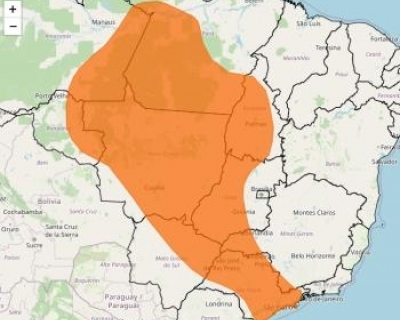 Instituto emite alerta de perigo para tempestades em MT
