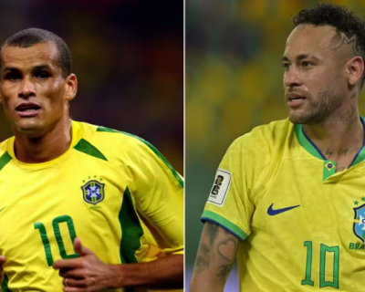 Rivaldo rebate Neymar aps atacante dizer que jogaria em seu lugar na Copa de 2002