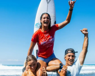 Luana Silva conquista o Campeonato Mundial de Surfe Jnior