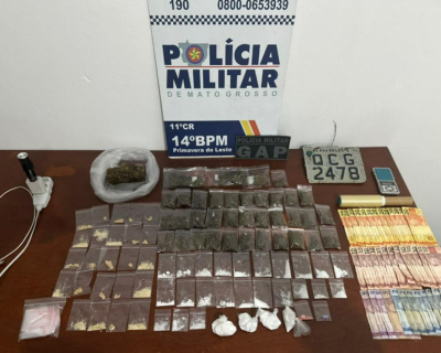Polcia prende Faccionadas por trfico de drogas em esquema de delivery