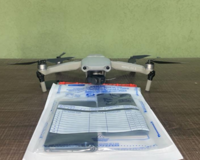 Polcia Penal abate drone e apreende celulares na Penitenciria Mata Grande, em Rondonpolis