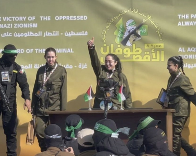 Quatro soldados israelenses so libertadas em nova troca de prisioneiros com Hamas