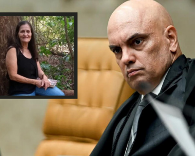Moraes ignora quadro de depresso e manda professora de MT de volta para a cadeia