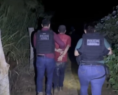 Em a��o r�pida, Pol�cia Civil prende autor de feminic�dio em Confresa