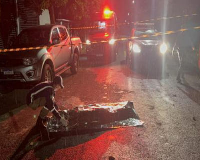 Homem � encontrado morto com perfura��es no t�rax em rua de Sorriso