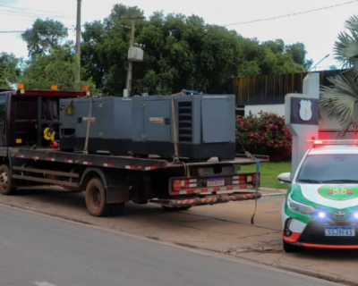 Guarda Municipal recupera geradores furtados do DAE de V�rzea Grande