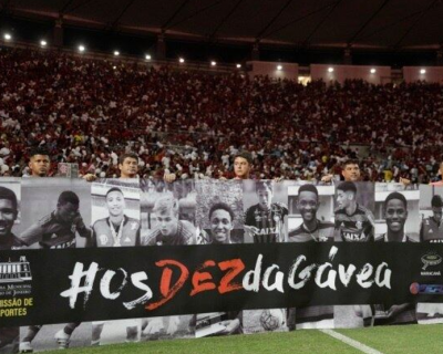 Flamengo homenageia vtimas da tragdia do Ninho do Urubu seis anos aps o incndio