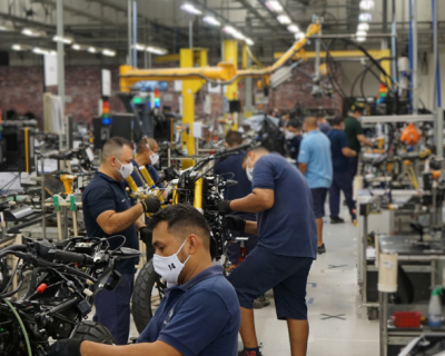 Produ��o de motocicletas cresce 34% em janeiro e atinge melhor marca para o m�s desde 2014