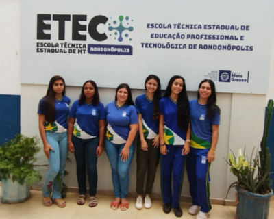 Alunas da ETEC Rondonpolis so selecionadas para programa de tecnologia da USP