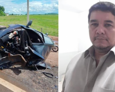 Professor morre em acidente na MT-358 em Nova Olmpia