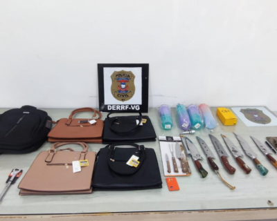 Pol�cia prende mulher por comercializar produtos furtados de loja agropecu�ria pela internet