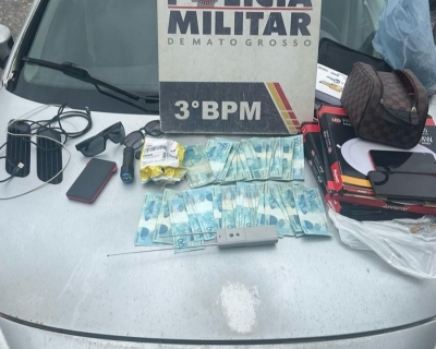 Dois homens s�o presos pela Pol�cia Militar por tentar furtar ve�culo em Cuiab�