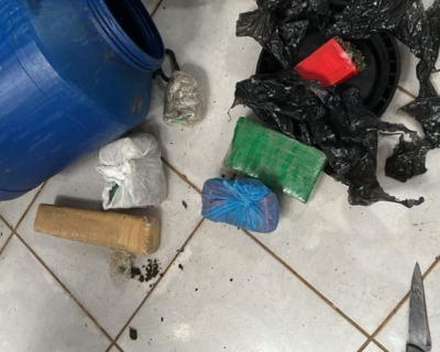 Pol�cia Civil apreende armas e mais de 30kg de drogas durante opera��o em Campo Verde