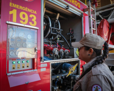 Mulheres superam desafios e conquistam espao como condutoras de viaturas no Corpo de Bombeiros