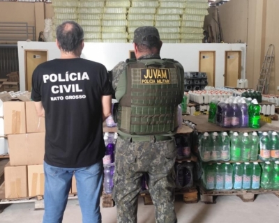 Pol�cia Civil interdita empresa de produtos qu�micos que atuava de forma irregular em Cuiab�