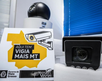 Cuiab recebe mais de 4,7 mil cmeras do programa Vigia Mais MT