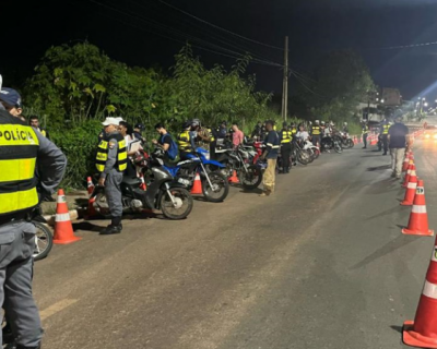 Opera��o Lei Seca em Cuiab� resulta na pris�o de quatro motoristas embriagados