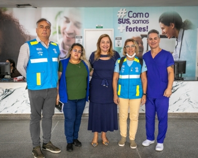 Upa Verdo recebe visita e orientaes do Ministrio da Sade