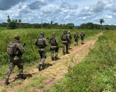 Pol�cia recaptura quatro fugitivos de pres�dio goiano em Mato Grosso