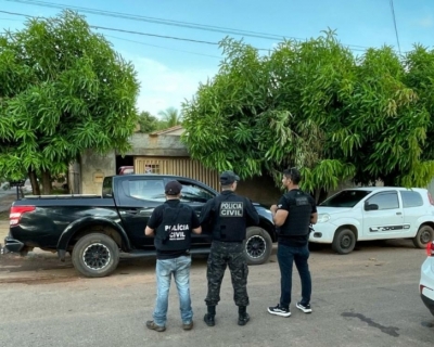 Pol�cia Civil cumpre mandados contra faccionados envolvidos em tortura, homic�dio e oculta��o de cad�ver em Cocalinho