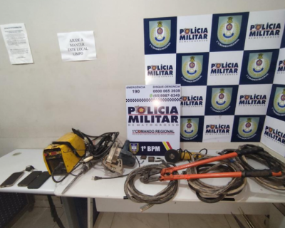 Tr�s suspeitos s�o presos por roubo e c�rcere privado em empresa de defensivos agr�colas