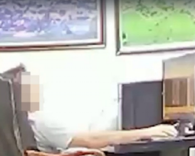 Servidor  flagrado se masturbando em gabinete de prefeitura em MT