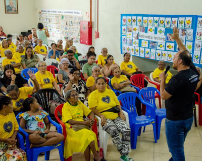 Procon Estadual ministra palestras sobre Direitos do Consumidor para idosos e crianas na LVB de Cuiab