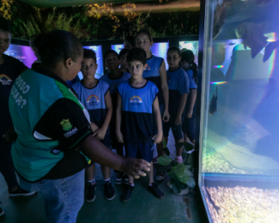Aqurio Municipal recebe mais de 650 estudantes em maro