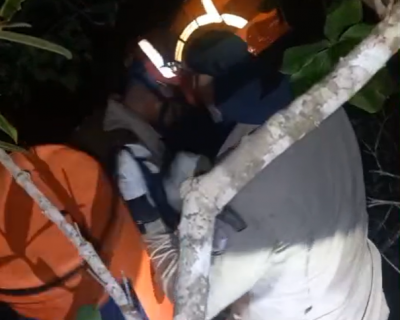 Aeronave cai em mata fechada de Rondonpolis e buscas so feitas para encontrar piloto