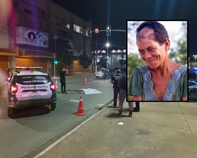 Mulher em situao de rua morre aps ser atropelada por carreta em Cuiab