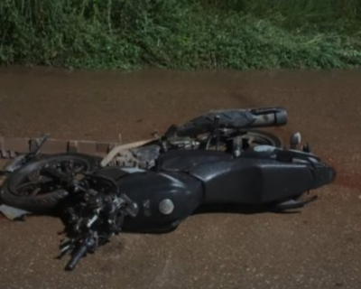 Jovem de 18 anos morre em acidente envolvendo moto, bicicleta e carro em Rondonpolis