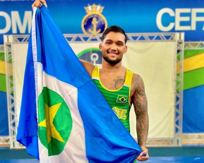 Mato-grossense Igor Queiroz  convocado para a Seleo Brasileira de Wrestling e vai disputar o Pan-Americano de 2025